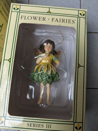 Retired Cicely Mary Barker Ragwort Flower Garden Fairy Ornament Figurine