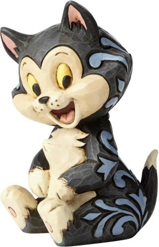 Jim Shore Disney Traditions Mini Figaro Pinocchio Cat Resin Figurine Kitty