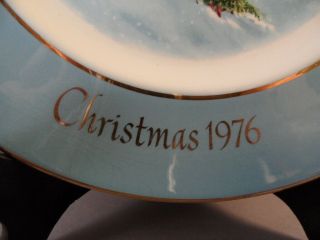 AVON 1976 CHRISTMAS PLATE 