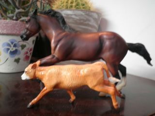 Breyer Classic 6002,  Roping Horse And Calf