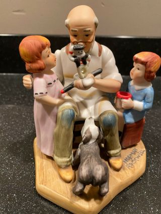 Norman Rockwell Figurine - The Toymaker