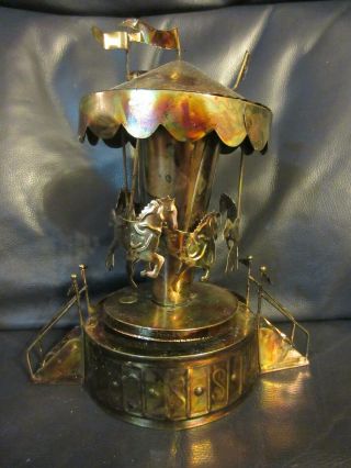 " Let Me Call You Sweetheart " Brass Musical Carousel