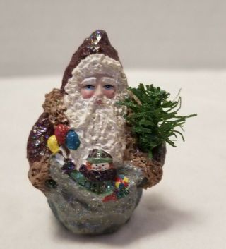 Santa By Linda Lindquist Baldwin From A Nickel To The Belsnickle 2 "