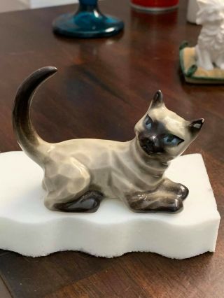 Vintage Figurine Cat Boo - Ceramic Arts Studio Madison,  Wi Rare