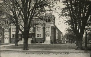 Oregon,  Il Public Municipal Coliseum Ogle County Illinois C.  R.  Childs Company