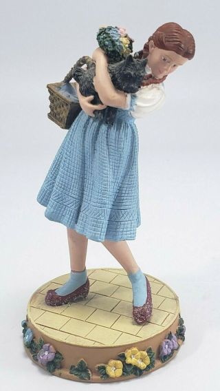 Enesco Wizard Of Oz Figurine Judy Garland As Dorothy Gale / Toto / Ruby Slippers