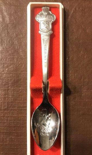 Rolex Lucerne Bucherer Of Switzerland Souvenir Spoon