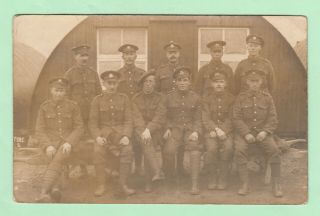 Rp Pc Ww1 Soldiers Machine Gun Corps,  Royal Wawickshire,  Yorks & Lancashire Rgmnt