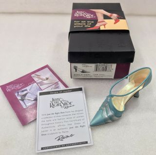 Willitts Raine Collectible Just The Right Shoe 2003 Drops Of Juniper 25433