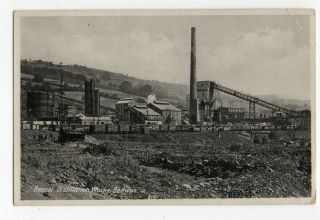 Pc Bedwas Benzol Distillation Coal Mine Colliery Monmouthshire Posted 1945