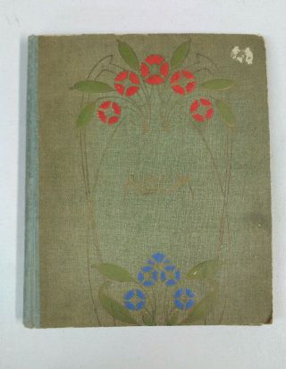 Vintage Post Card Album - Early 1900s - No Postcards - Embossed Front Cover
