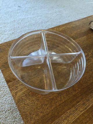 Longaberger 4 Way Divided Plastic Protector For Longaberger Darning Basket