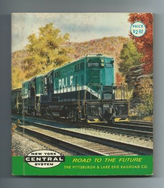 York Central System Road To The Future Book Of 66 Postcards Vintage 1964