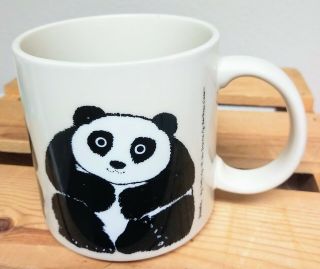 1984 " Dooda " Panda Mug By: Win Ng Made In Japan