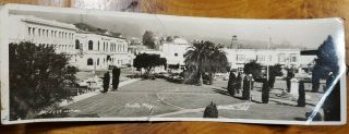 1943 Wwii Era Rppc Arcata California Street Scene Real Photo Postcard Downtown