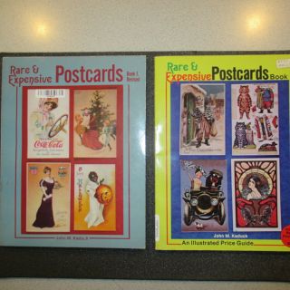 2 Pb Books - Rare And Expensive Postcards Book 1 (revised) And Book 2 - John Kaduck