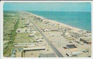 The Outer Banks Of North Carolina - Nags Head Area 1959 Postcard A1