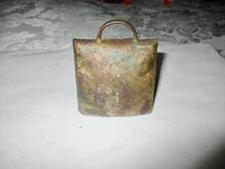 Small Antique Rustic Hand - Forged Cow,  Goat Or Sheep Bell