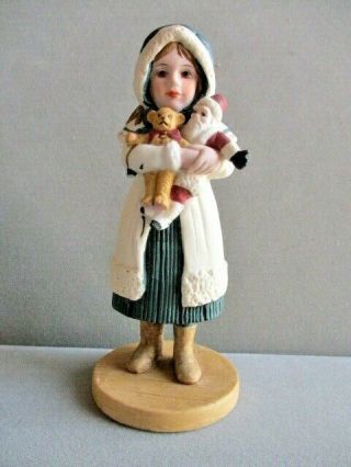 Jan Hagara Collectables Porcelain Figurine - Noel - Christmas - 1987 - 8 - Rare