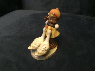 Goebel Hummel Figurine 47 3/0 " Goose Girl " Tmk3 4 "