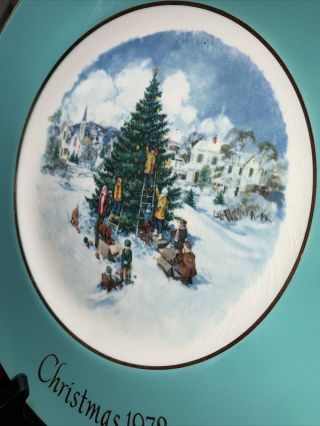 Vintage AVON 1978 Christmas Plate Series 