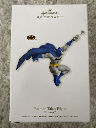Batman Takes Flight Christmas Tree Ornament Hallmark Keepsake Dc Comics