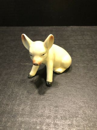 Vintage Cute Lefton Pig Figurine