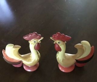 Holt Howard Salt And Pepper Shakers 1964 Chickens