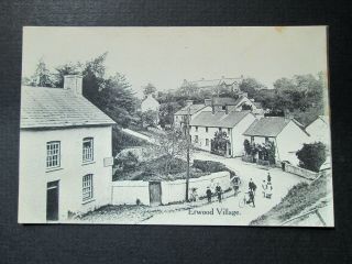 Erwood Village,  Breconshire - Published By F.  Lewis & Co,  Bristol (1910s)