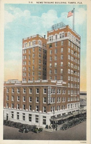 Tampa,  Florida,  00 - 10s ; News Tribune Building (newspaper)