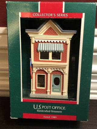 Vintage 1989 Hallmark Christmas Ornament U.  S.  Post Office Collector’s Series