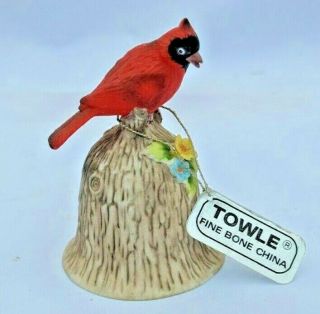 Towle Fine Bone China Cardinal Bell