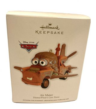 Hallmark Keepsake Christmas Ornament 2012 Air Mater Disney Pixar Cars Tow Mater