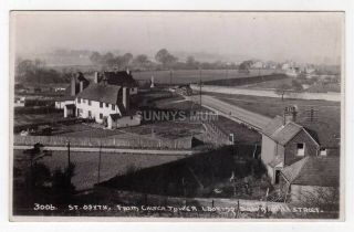 Essex,  St.  Osyth From The Church Tower Looking Down Mill Street,  Rp