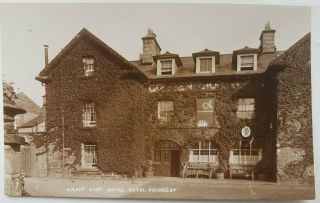 Golden Lion Royal Hotel,  Dolgelley,  Postcard