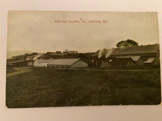 Ashland Leather Co. ,  Ashland,  Ky Post Card