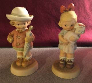 Enesco Memories Of Yesterday Waiting For The Sunshine And We Belong Together
