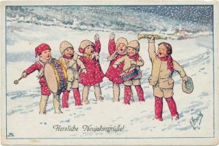 Karl Feiertag - Children In Snow Put On Christmas Flash Mob