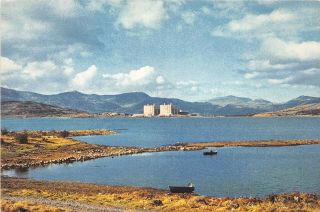 Br108890 Trawsfynydd Lake And Power Station Merionethshire Wales Uk