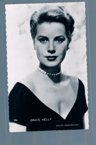 Grace Kelly Paramount 1954 Rppc Editions P.  I.  (paris)