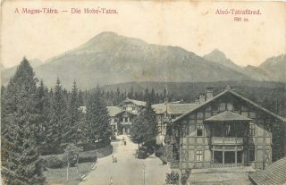 Slovakia High Tatra 1907