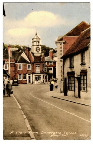 Postcard Shops - Clock Tower - Fire Office - From Dunstable Street - Ampthill Bedford