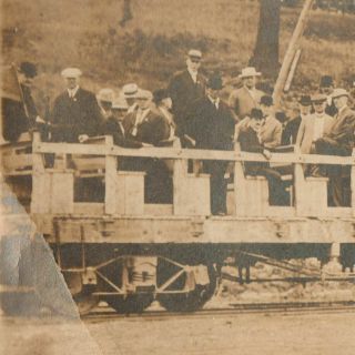 RPPC of Bryan vs McKinley 1896 Presidential Stumping Campaign Passenger Train 2