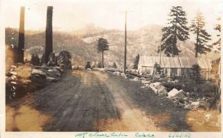 Cisco Placer County California - 1923 Postcard Size Photo
