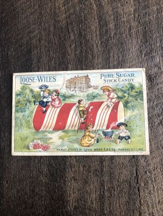 Antique Advertising Loose - Wiles Co Kansas City Mo Postcard - Order Reminder