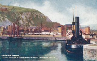 Dover - Harbour Through Carriages To And From L&nw Railway Via Willesden - England