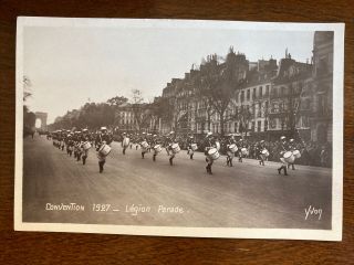 Rppc Convention 1927 Legion Parade,  Paris,  France By Yvon C5