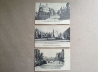 University Of Pennsylvania Penn Philadelphia Pa 3 Antique Postcards Circa 1905