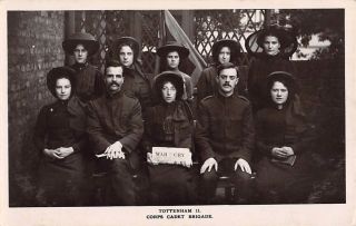 Tottenham,  England,  Salvation Army Corps Cadet Brigade,  Real Photo Pc 1920 