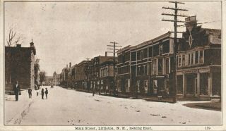 Littleton Nh – Main Street Looking East